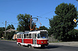 Т3-ВПСт #465 7-го маршрута на улице Москалевской напротив улицы Валерьяновской