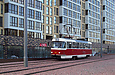 Tatra-T3M #467 20-го маршрута на улице Клочковской возле перекрестка с улицей Ивановской