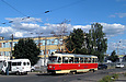 Tatra-T3SU #468 20-го маршрута в Лосевском переулке
