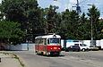 Tatra-T3SU #468 12-го маршрута в переулке Лосевском