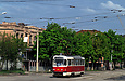 Т3-ВПСт #468 12-го маршрута на улице Большой Панасовской возле улицы Котляра