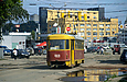 Tatra-T3SU #469 20-го маршрута в Лосевском переулке перед перекрестком с Рогатинским проездом