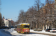 Tatra-T3SU #469 1-го маршрута на улице Котлова возле ООО "Харьковский вагоностроительный завод"