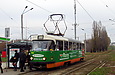 Tatra-T3SUCS #469 20-го маршрута на улице Клочковской возле перекрестка с улицами Новгородской и Семена Кузнеца