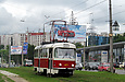 Tatra-T3M #471 20-го маршрута на улице Клочковской в районе остановки "Сосновая горка"