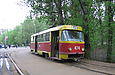 Tatra-T3SU #474 15-го маршрута на конечной "Гидропарк"