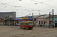 Tatra-T3SU #474 2-го маршрута на перекрестке Пискуновской улицы и одноименного переулка