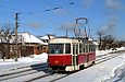 Tatra-T3SUCS #474 8-го маршрута на улице Академика Павлова в районе одноименного переулка