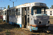 Tatra-T3SU #475 в открытом парке КП "Октябрьское трамвайное депо"