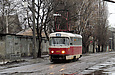 Tatra-T3A #475 27-го маршрута на улице Гольдберговской напротив улицы Украинской