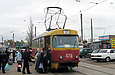 Tatra-T3SU #476 2-го маршрута на улице Пискуновской (остановка "Ст.м. "Центральный рынок")