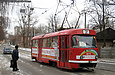 Tatra-T3SU #477 2-го маршрута в Рыбасовском переулке