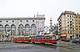 Tatra-T3SU #481-482 3-го маршрута на Павловской площади