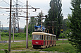 Tatra-T3SU #481-482 3-го маршрута на улице Полтавский шлях возле парка "Юность"