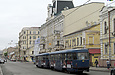 Tatra-T3SU #481-482 3-го маршрута на улице Полтавский шлях в районе улицы Конева