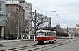 Tatra-T3SUCS #485 7-го маршрута на улице Конева в районе улицы Катерининской
