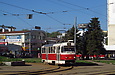 Tatra-T3SUCS #485 6-го маршрута на РК "Южный вокзал"