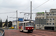 Tatra-T3SUCS #485 12-го маршрута на улице Клочковской в районе улицы Ивановской