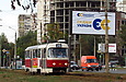 Tatra-T3SUCS #485 20-го маршрута на улице Клочковской возле перекрестка с Павловской улицей