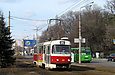 Tatra-T3SUCS #485 20-го маршрута на улице Клочковской возле улицы Близнюковской
