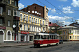 Tatra-T3A #486 6-го маршрута на Московском проспекте возле Гимназической набережной