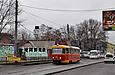 Tatra-T3SU #511 27-го маршрута на улице Кирова чуть далее перекрестка с проспектом Гагарина