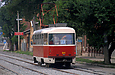 Tatra-T3SU #511 27-го маршрута на улице Гольдберговской в районе улицы Полтавской