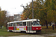 Tatra-T3SU #511 маршрута 16-А на улице Героев Труда возле перекрестка с улицей Гвардейцев Широнинцев