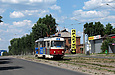 Tatra-T3SU #511 8-го маршрута на улице Морозова в районе улицы Костычева