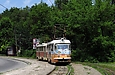 Tatra-T3SU #513-514 26-го маршрута на Журавлёвском спуске