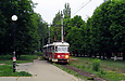 Tatra-T3SU #513-514 26-го маршрута на Московском проспекте возле станции метро "Тракторный завод"