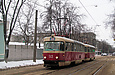 Tatra-T3SU #513-514 26-го маршрута на улице Мироносицкой