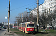 Tatra-T3SU #515-516 26-го маршрута на проспекте Тракторостроителей в районе проспекта 50-летия ВЛКСМ