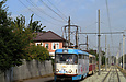 Tatra-T3SU #515-516 26-го маршрута на улице Шевченко в районе улицы Пономаренковской
