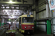 Tatra-T3SU #515-516 в производственном корпусе Салтовского трамвайного депо