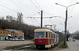 Tatra-T3SU #515-516 23-го маршрута на проспекте Тракторостроителей в районе улицы Ясеневой