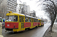 Tatra-T3SU #517-518 5-го маршрута на улице Плехановской