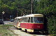 Tatra-T3SU #517-518 26-го маршрута на Журавлевском спуске