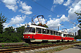 Tatra-T3SU #519-520 26-го маршрута на проспекте Тракторостроителей в районе улицы Владислава Зубенко