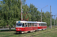 Tatra-T3SU #565-726 23-го маршрута на проспекте Тракторостроителей между остановками "606-й микрорайон" и "Улица Блюхера"