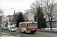 Tatra-T3SU #565 27-го маршрута на улице Молочной в районе улицы Шота Руставели
