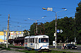 Tatra-T3SU #573 маршрута 27-Г на улице Академика Павлова возле Салтовского переулка
