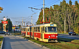 Tatra-T3SU #576-682 26-го маршрута на улице Шевченко в районе Вологодского переулка
