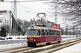 Tatra-T3SU #576 5-го маршрута на улице Плехановской в районе улицы Соича