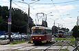 Tatra-T3SU #581 16-го маршрута на улице Академика Павлова возле улицы Амурской