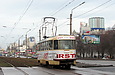Tatra-T3SU #581 16-го маршрута на улице Академика Павлова