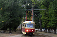 Tatra-T3SU #589-590 23-го маршрута на Московском проспекте возле станции метро "Индустриальная"