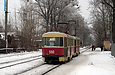 Tatra-T3SU #589-590 23-го маршрута на Московском проспекте возле станции метро "Имени Масельского"