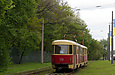 Tatra-T3SU #630-591 26-го маршрута на Белгородском шоссе в районе Мемориала славы