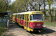 Tatra-T3SU #592-593 23-го маршрута на Московском проспекте возле улицы Свистуна